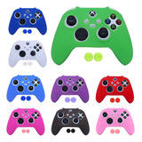 Capa Protetora Silicone Para Controle Xbox Series Sx + Grips