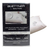 Capa Protetora Travesseiro Impermeável Buettner 50x70cm Cor Branca