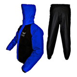 Capa Roupa De Chuva Motoqueiro Nylon Com Capuz Nave