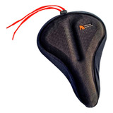 Capa Selim Bike E Ergométrica Gel Anatômica Academia Passeio Cor Preto
