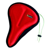 Capa Selim Bike E Ergométrica Gel Anatômica Academia Passeio Cor Vermelho