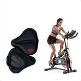 Capa Selim Gel Ergométrica Bicicleta Spinning Preto 28cm.