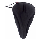 Capa Selim Spinning Mtb Bike Anatômico Gel Ajustável Preto