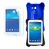 Capa Silicone P/ Tablet 7 Polegadas T110 Samsung + Película