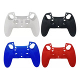 Capa Silicone Para Controle Dualsense Edge 5 Ps5 + Par Grips