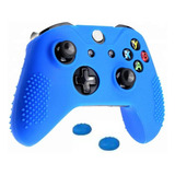 Capa Silicone Para Controle Xbox One Series X S + 2 Grips An