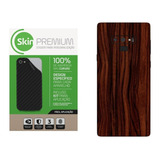 Capa Skin Estampa De Madeira Escura Galaxy Note 9