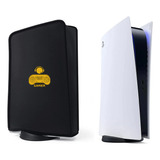 Capa Skin Para Ps5 / Playstation 5 Vertical Neopreme Preta