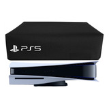 Capa Skin Para Ps5 - Preta - Econômica 