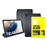 Capa Smart Case P/ Galaxy Tab A8 Tela 10.5 X200 + Película 