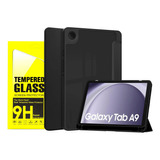 Capa Smartcase Para Tablet Galaxy Tab A9 Tela 8.7 + Película