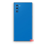 Capa Sticker Traseira Skin Adesiva Da 3m Azul Para Samsung G