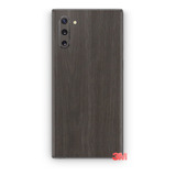 Capa Sticker Traseira Skin Adesiva Da 3m Madeira Escura P/ S