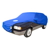 Capa Tecido Gol Quadrado Cor Azul Helanca Lycra Cobrir Vw