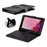 Capa Teclado Para Tablet Lenovo M9 9' Tb-310fu Mtk + Caneta