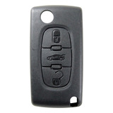Capa Telecomando Chave Canivete 3 Bt Peugeot 307 Citroen C4