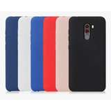 Capa Top Tpu Compatível Com Xiaomi Pocofone F1 + Pelicula 3d