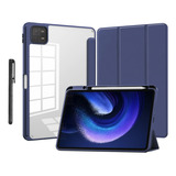 Capa Trazeira Transp. Para Xiaomi Pad 6 11'' + Caneta Touch