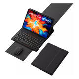 Capa+teclado Com Ç+mouse Para Galaxy Tab S9/s9 Fe 10.9