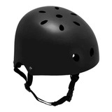 Capacete Atrio Para Skate Patins Patinete Bike Unissex Preto