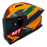 Capacete Ayrton Brasil Mt Diogo Moreira Ediçao Limita Carbon