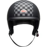 Capacete Bell Scout Air Matte Black White Quadriculado Cor Preto Tamanho Do Capacete 56