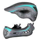 Capacete Bicicleta X Full Removível Downhill My22 High One Cor Cinza/acqua Tamanho M