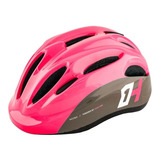 Capacete Bike Infantil High One Piccolo Rosa Skate Patinete Tamanho M