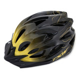 Capacete Ciclismo Feminina Masculino Tsw Raptor 3 Preto Led Cor Preto/amarelo Tamanho M (54-58cm