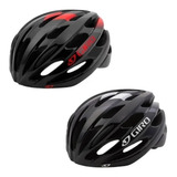 Capacete Ciclismo Giro Trinity Preto E Vermelho Unissex - Pr Cor Preto/vermelho Tamanho Universal