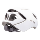 Capacete Ciclismo Gta Inmold Road Rider 14 Furos Cor Branco Tamanho 58-62cm