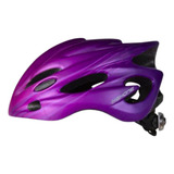 Capacete Ciclismo Highone Volcano New Speed Mtb Lilás Tam: G