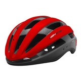Capacete Ciclismo Mtb Speed High One Wind Aero Preto / Verm Cor Vermelho Tamanho M