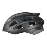 Capacete Ciclista Bike Mtb Casco New Óculos Com Luz High One Cor Preto E Cinza Tamanho M