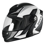 Capacete Escamoteável Mixs Gladiator Neo Grafite Tamanho 56 Robocop