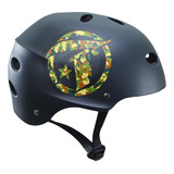 Capacete Esportivo Profissional Traxart Preto Fosco - Dz-016