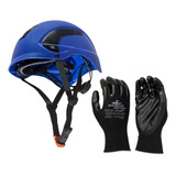 Capacete Focus Alpinismo Escalada Tipo 3 + Luva De Brinde
