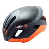 Capacete High One Pro Space Cinza/laranja