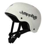 Capacete M Esportivo Branco Rapel Escalada Tirolesa Skate