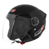 Capacete Moto Aberto New Liberty Three Viseira Cristal 