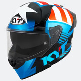 Capacete Moto Kyt R2r Straight Edição Limitada Course Sv K3