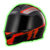 Capacete Moto X11 Revo Pro Surround Viseira Extra Óculos Sol