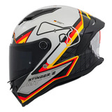 Capacete Mt Motoqueiro Stinger 2 Grand Prix C1 Germany