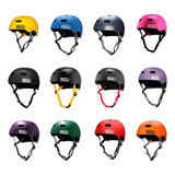 Capacete Niggli Iron Fosco Diversas Cores Cor Azul + Fita Quadriculada Tamanho P 55cm - 57cm