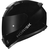 Capacete Norisk Black Edition C/ Spoiler Traseiro Limitado