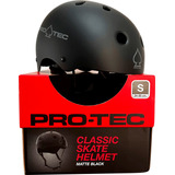 Capacete Pro-tec Classic Skate Matte Black - Tam S Ou P