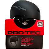 Capacete Pro-tec Classic Skate Matte Black - Tam Xs Ou Pp