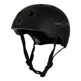 Capacete Pro-tec Skate Profissional Matte Black Fosco