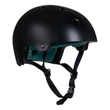 Capacete Profissional Skate Patins Bike Patinete Rapel Sport Cor Preto Tamanho G