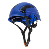 Capacete Segurança Montana Altura Rapel Escalada - Classe A Cor Azul